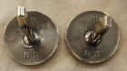 GENUINE Hudson?s Bay Co Cufflinks 1850s  Beaver Fur Trade Token brass Unique!