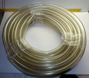 NEWAGE INDUSTRIES CLEARFLO 100FT CLEAR PVC TUBING 1" ID 1.25" OD  1104152-100 - Picture 1 of 4