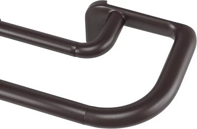 Juego de varillas dobles Umbra Twilight - El diseño envolvente es ideal para habitación Blackout Foto 1 de 2