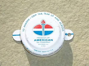 Vintage American Oil Barrel Bottle Cap Gas Service Station Can Advertising Rare - Picture 1 of 4