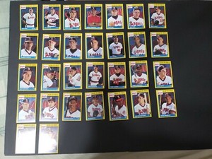1990 Quad City Angels Team Set By Grand Slam Card Company