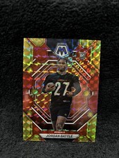 2023 Panini Mosaic Jordan Battle Red & Yellow Fusion /80 Cincinnati Bengals RC