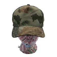 VINTAGE Realtree Camo Hat Cap SnapBack Made in USA Hunting Outdoors Adult OS