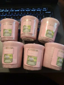 ❤️ Yankee Candle Votives Summer Daydream Breeze Lot of 6pcs Holiday Lavender - Picture 1 of 3