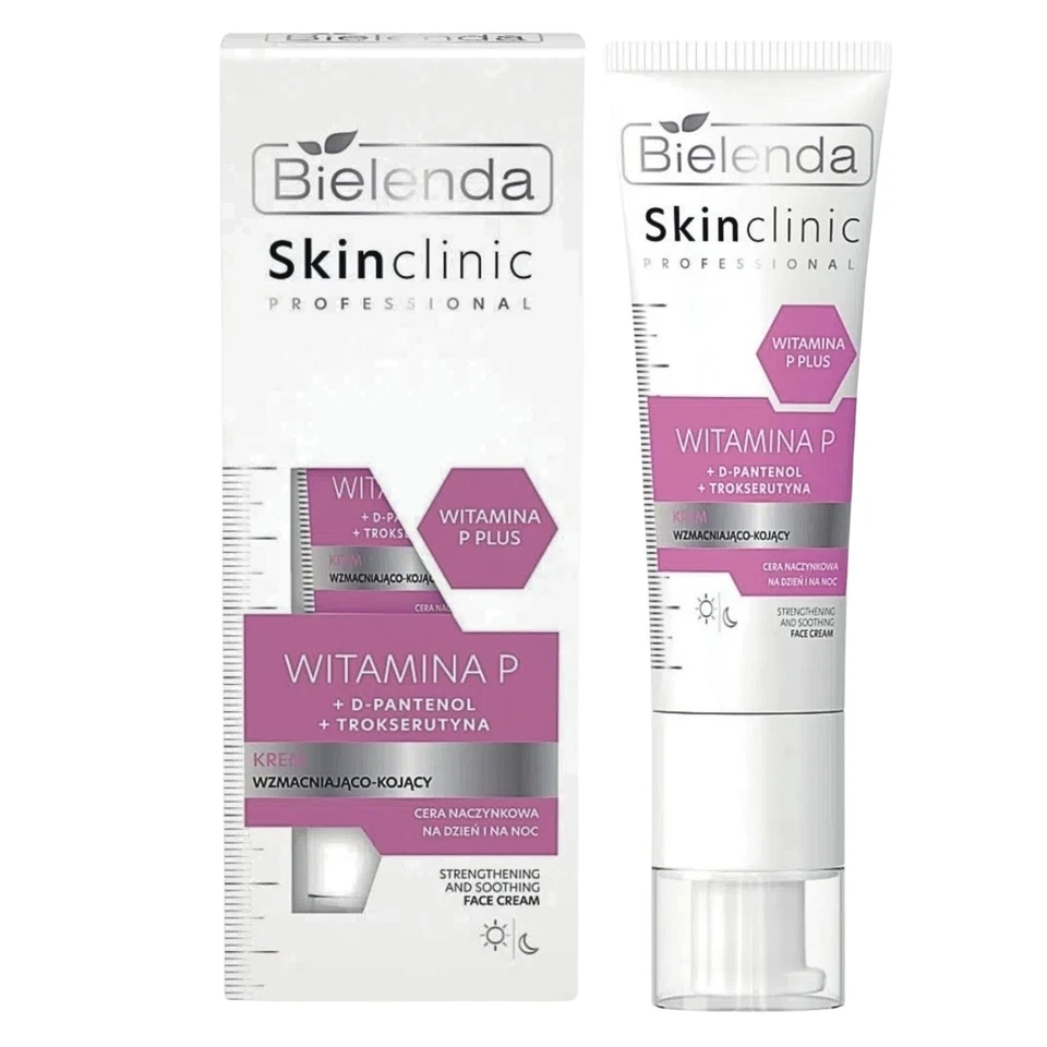 Bielenda Skin Clinic Professional Vitamin P Strengthening Soothing Cream 40ml - Image 1 of 1