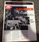 CBS Video Club Katalog #84 Vintage "Alien Nation"