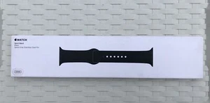 Oryginalny pasek sportowy Apple Watch czarny 42/44/45/49mm - Zdjęcie 1 z 4