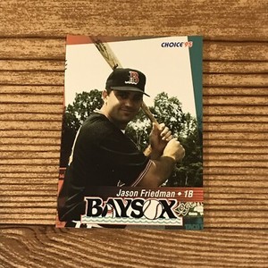 1995 Choice Bowie Baysox Jason Friedman Orioles Minor League Baseball Card