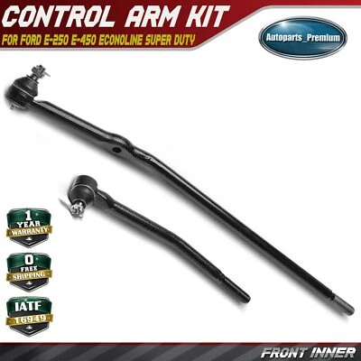 2x Extremidade interna dianteira da haste de amarração para Ford E-350 Econoline Club Wagon E-450 Super Duty - Imagem 1 de 4