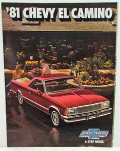 1981 Chevrolet El Camino Sales Brochure Canadian - Picture 1 of 5