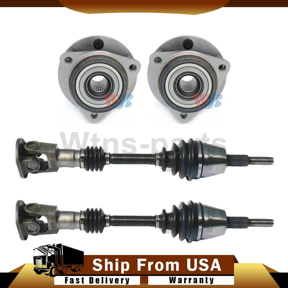 KIT DE COJINETE DE RUEDA Y EJE CV 4X PARA FORD AEROSTAR 1990-1991 TRAKMOTIVE WJB Foto 1 de 4