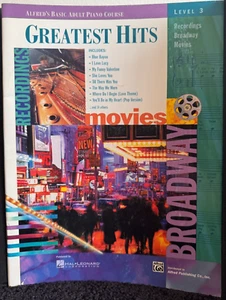 Alfred's Basic Adult Piano Course: Greatest Hits Book 3: Broadway Movies [GEBRAUCHT] - Bild 1 von 5