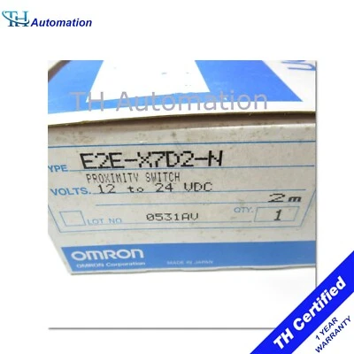 Omron E2E-X7D2-N Proximity Sensors - New - Image 1 of 3