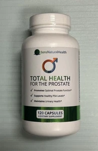 BensNaturalHealth Total Health for the Prostate 120 Capsules By 12/25 New - Picture 1 of 3
