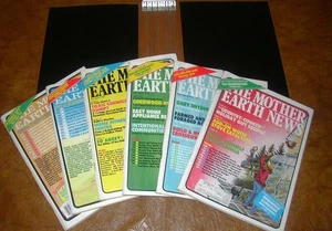 1984 Mother Earth News 6 Issues No. 85 to 90 Vintage (Buy 2 YRs get Binder Free) - Picture 1 of 3