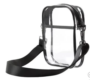32 Grad Damen Herren Umhängetasche transparent Unisex verstellbarer abnehmbarer Riemen - Bild 1 von 2
