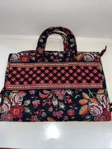 Vintage Vera Bradley Travel Makeup Bag With Hanging Straps - Picture 1 of 9