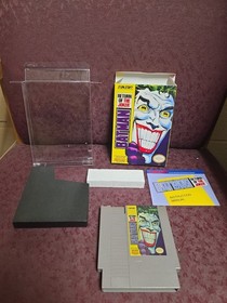 NES Batman Return Of The Joker. Box & Manual Are Reproduction. Game Is Authentic