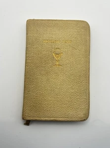 First Communion Prayer Book Gilt Edged Pages 1943 Welcome Jesus 4” - Picture 1 of 9