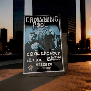 PÓSTER FIRMADO POR PISCINA AHOGAMIENTO AUTOGRAFIADO 11X17 DAVE Williams RIP +3 ¡Sin precio base! - Imagen 1 de 10