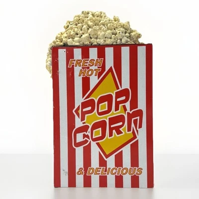 VTG 2007 Intercontinental Art Popcorn 3D Wall Décor Theater Sign 14” - Image 1 of 4
