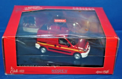 FURGONETA DE BOMBEROS RENAULT KANGOO 11 POMPIERS - escala 1/43 por NOREV 511370 - SELLADA Foto 1 de 4