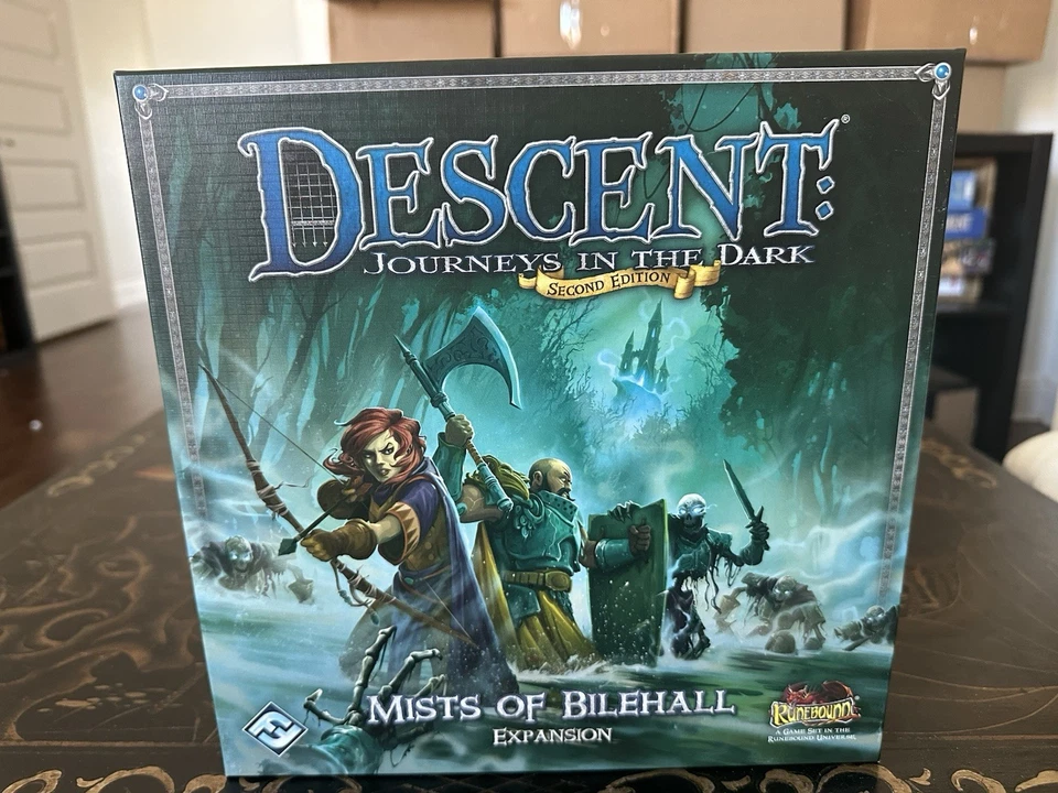 DESCENT: 2nd Edition | Mists of Bilehall Expansion | Contents Sealed/unpunched - Image 1 of 2