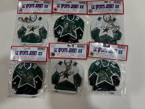 6 J.F. Sport - Dallas Stars Lil' Sport Hockey Trikot Schlüsselanhänger - Bild 1 von 4