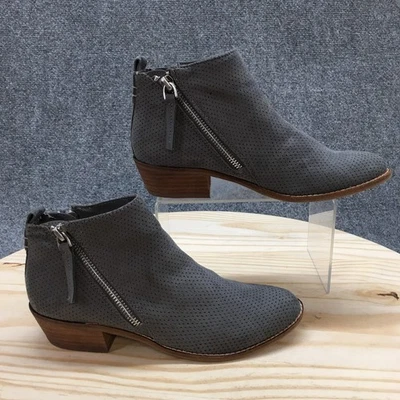 Dolce Vita Botas Mujer 7 Sofia Botín Perforado Informal Puntera Almendra Bloque Foto 1 de 4