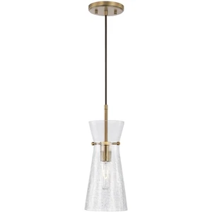 Capital Lighting Fixtures 342411AD OPEN BOX Mila Pendant Aged Brass - Picture 1 of 7