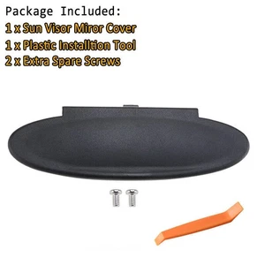 1 pieza negro para Porsche 996/997-911, 986/987 Boxster, cubiertas de espejo de visera Cayman - Imagen 1 de 8