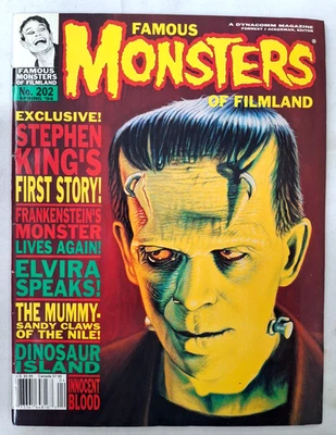 Vintage Spring 1994 Famous Monsters of Filmland Stephen King's First Story #202 - Image 1 of 3
