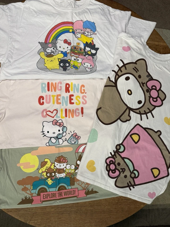 Camisetas manga corta Hello Kitty talla XL Foto 1 de 4
