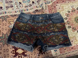 RALPH LAUREN GIRLS DENIM SHORTS SIZE 8 - Picture 1 of 9