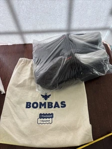 BOMBAS The Sunday Slipper Men’s Size 13 In Deep Gray New With Dust Bag - Picture 1 of 6