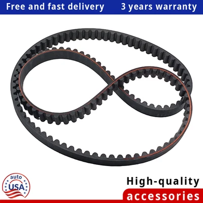 For 62 - 1234 Yamaha Road Star 1700/Road Star Warrior Rear Drive Belt 1" 130T Foto 1 de 4