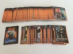Rage Trading Card Game Werewolf Apocalypse 1995 White Wolf Plus Guide 185 cards - Picture 1 of 2