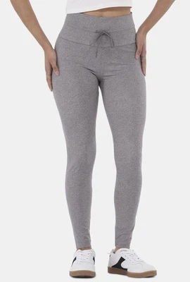 Leggings No Boundaries Juniors Tie-Front gris jaspeado carbón talla XXS/XS Foto 1 de 4