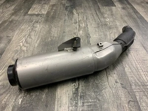 Honda 1990 1991 CBR1000F Hurricane OEM Right Muffler Exhaust Pipe Slip On (#8) - Picture 1 of 11