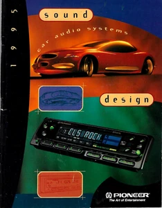 Pioneer 1995 catálogo de productos electrónicos para automóviles - Imagen 1 de 2