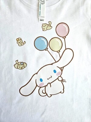 Cinnamoroll Camiseta Personalizada / Cinnamoroll Camiseta Cumpleaños / Hello Kitty Camisetas Foto 1 de 4