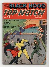 Top-Notch Comics #11 FR 1.0 1941