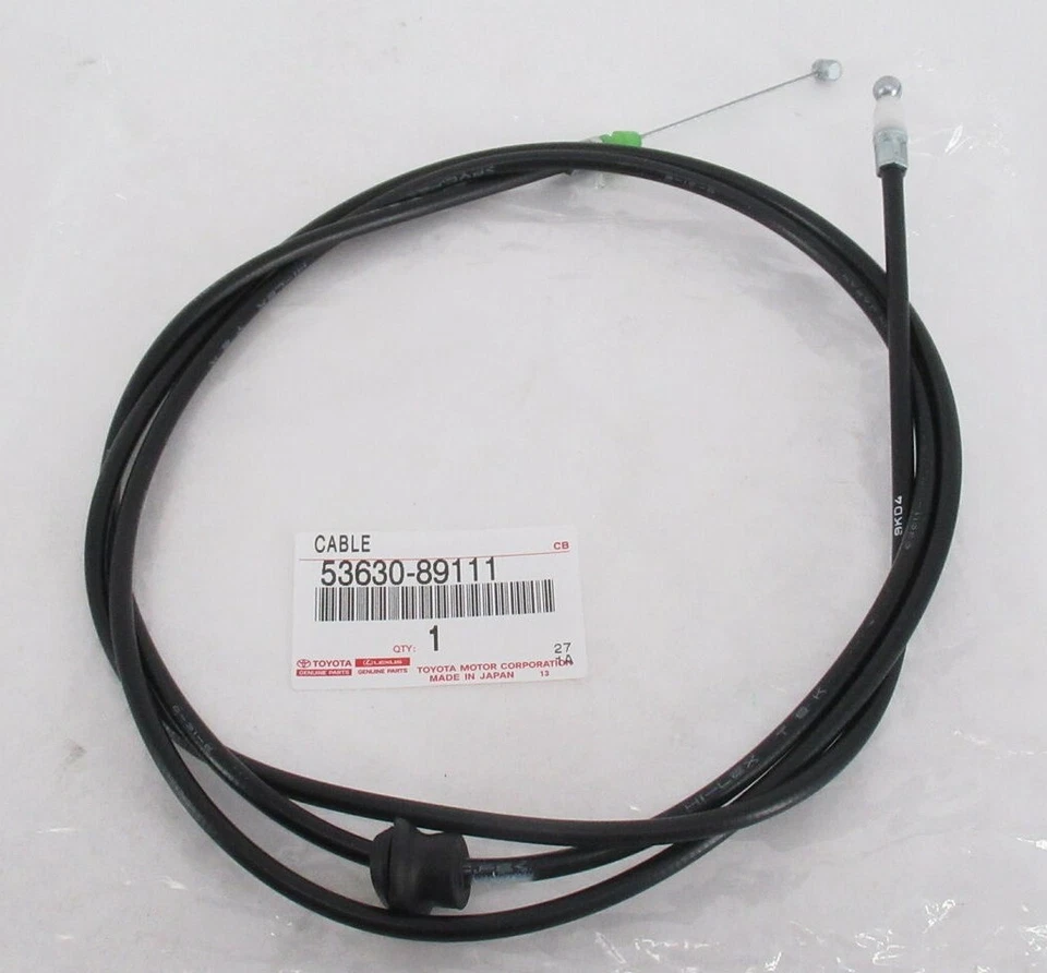 Cable de liberación de capó genuino OEM Toyota 53630-89111 camioneta 4Runner 1986-95 Foto 1 de 3