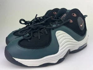 Nike Air Penny 2 Faded Spruce Men US 14 Green Black White Sail Retro Sport Style - Picture 1 of 11