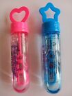 Party bubbles tube wand pink and blue 2 in a pack