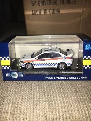 MODEL-ICONS MITSUBISHI LANCER EVOLUTION X 143 SCALE HUMBERSIDE POLICE UNIT NEW - Image 1 of 4