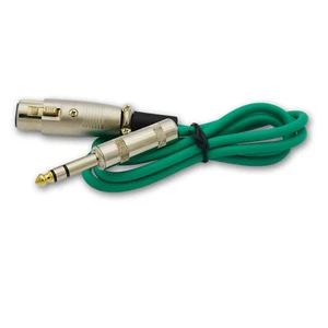 XLR Female To 6.35mm 1/4 '' Male Microphone Stereo Audio Cable TRS Jack Lead/Mic - Picture 1 of 20