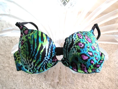 Victoria's Secret Very Sexy Multicolor Plunge Bra 32B NEW - Image 1 of 4
