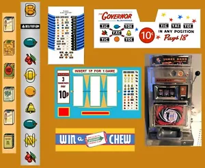 Slot Machine award cards ,reel strips & glasses ,logos custom made, From £9 - Picture 1 of 12