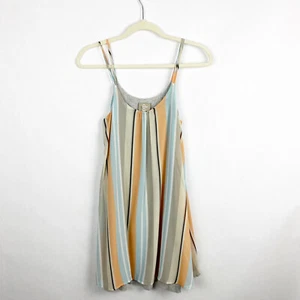 Anthropologie Dolan Layered Laurel Striped Swing Dress Sleeveless Womens Size XS - Picture 1 of 5